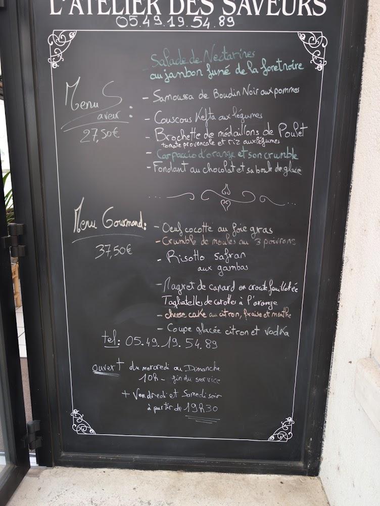 Atelier des saveurs - Menu Image 4